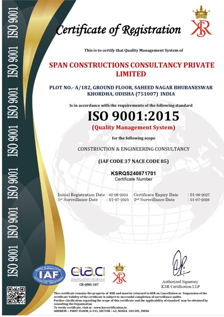 ISO certificate